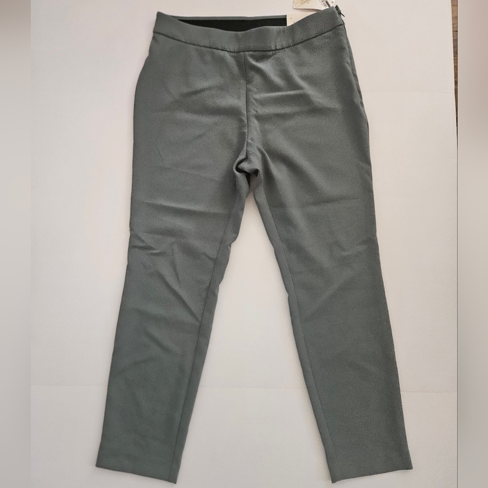NWT A New Day Skinny Slacks Size 10R Sage Green Budiness Stretchy